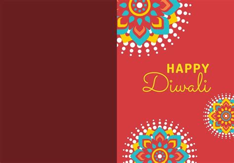 printable diwali card template|Free custom printable Diwali folded card templates .